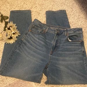 American eagle stretch fit mom Jean